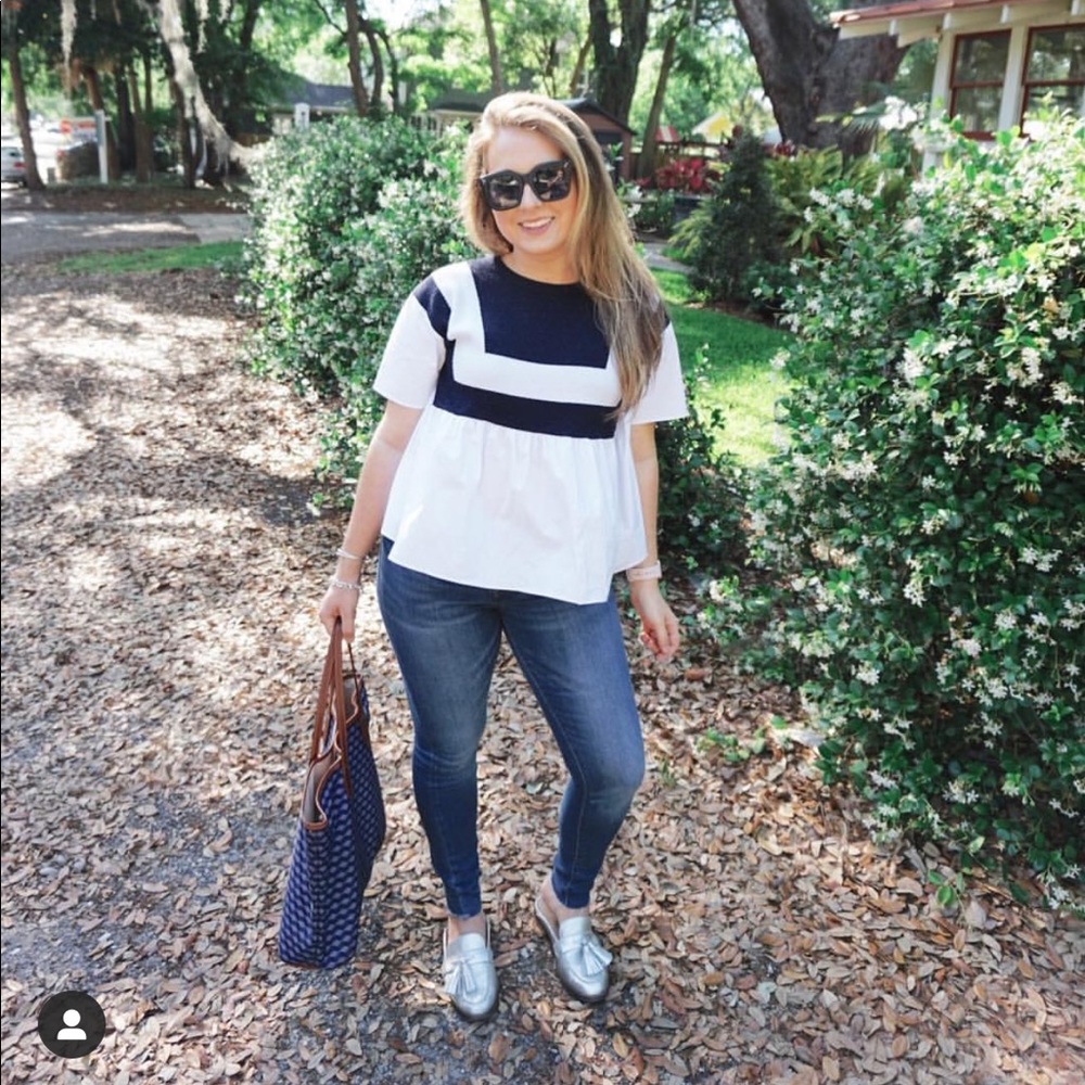Tuckernuck sweater blouse